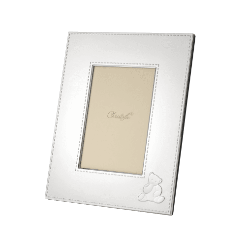 Silver plated picture frame for 10 x 15 cm photos Charlie Bear